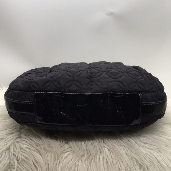 Vera Bradley Black Quilted Shoulder Bag - Picture 7 of 12